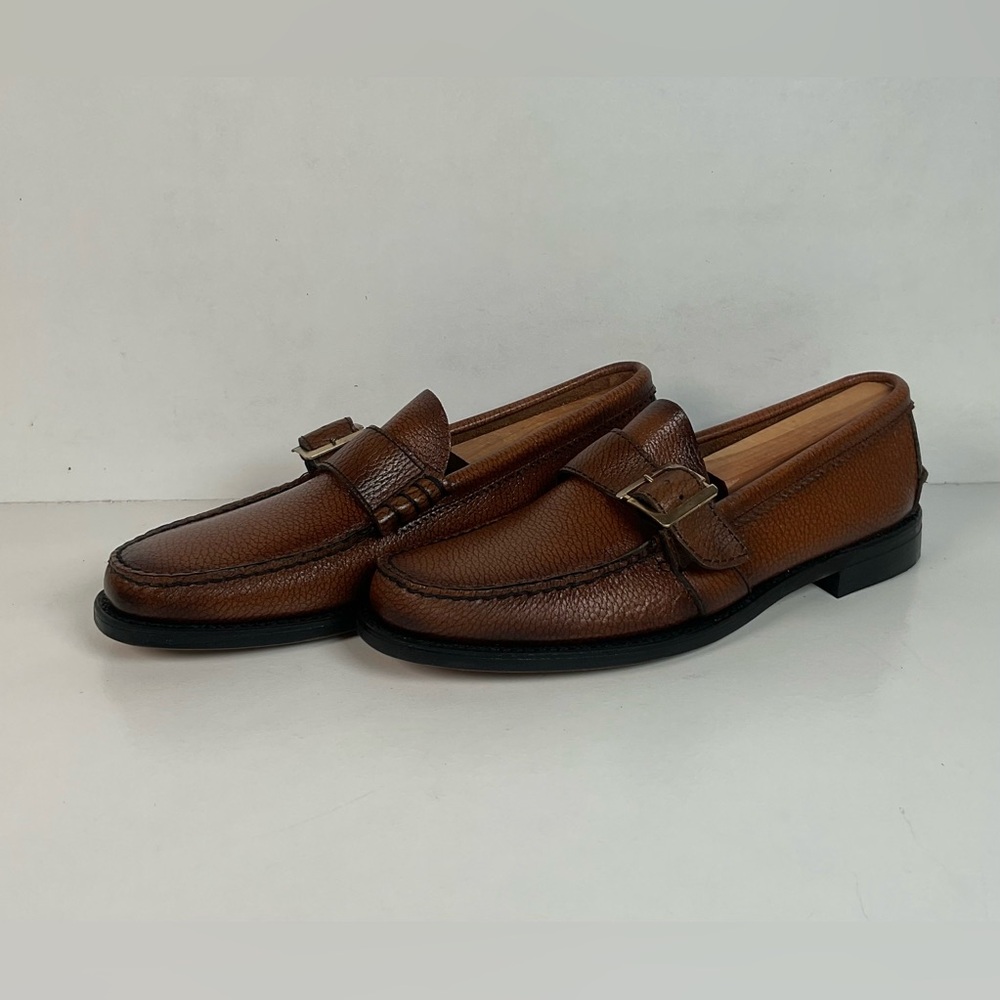Weyenberg Hand Sewn Moccasin Loafer | Monk Strap Buckle | Narrow | Men’s 9 B
